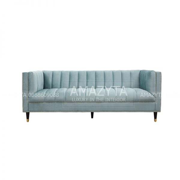 Vẻ đẹp dịu dàng từ gam màu này của sofa mang đến cho không gian