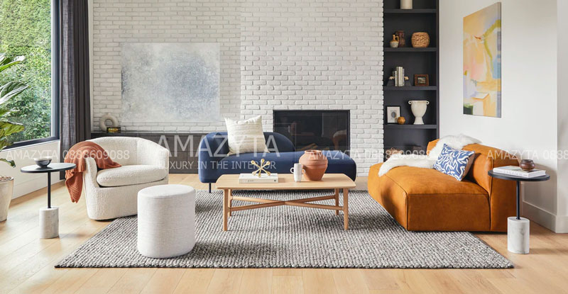 Ghế có rất dễ kết hợp với các kiểu sofa khác