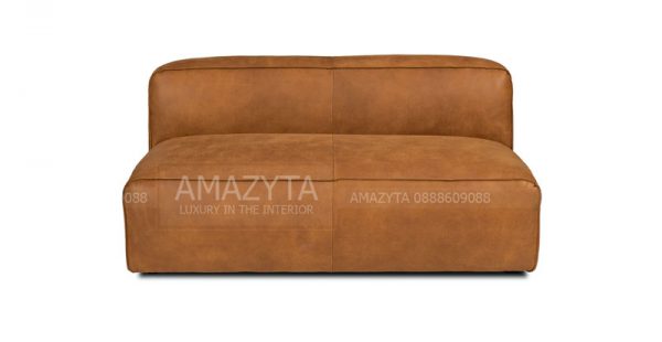 Mẫu ghế sofa đệm dày không thành AMB-324