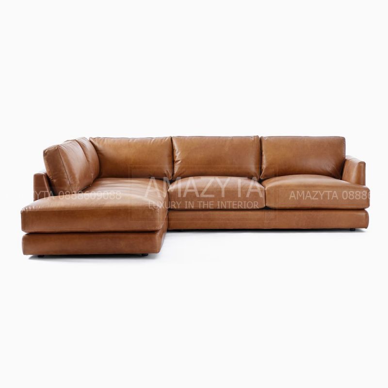 Sofa góc tiện nghi khi đặt không gian gia đình