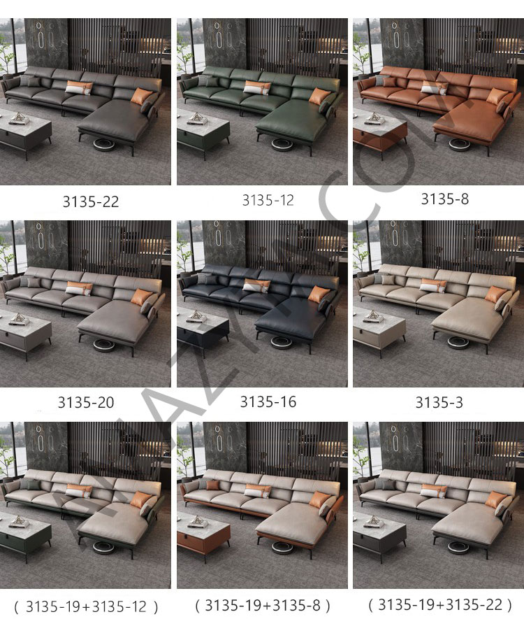 Màu sắc của ghế sofa rất đa dạng và có thể tự chọn màu