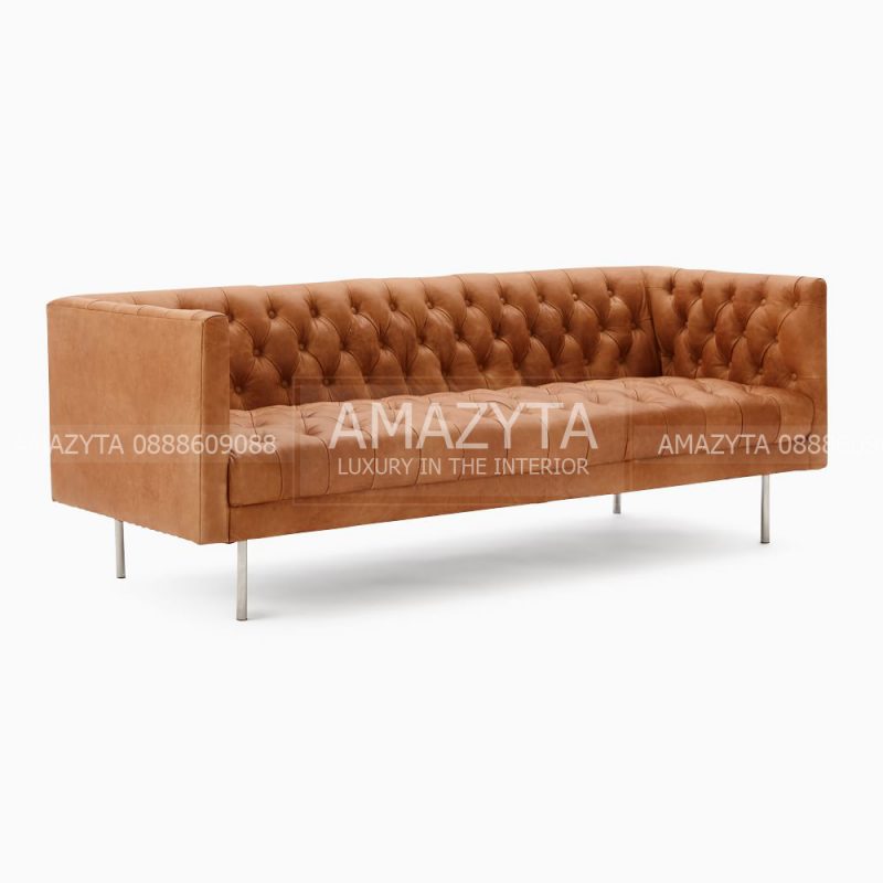 Ghế sofa tân cổ mang phong cách tân cổ hiện đại cho phòng khách