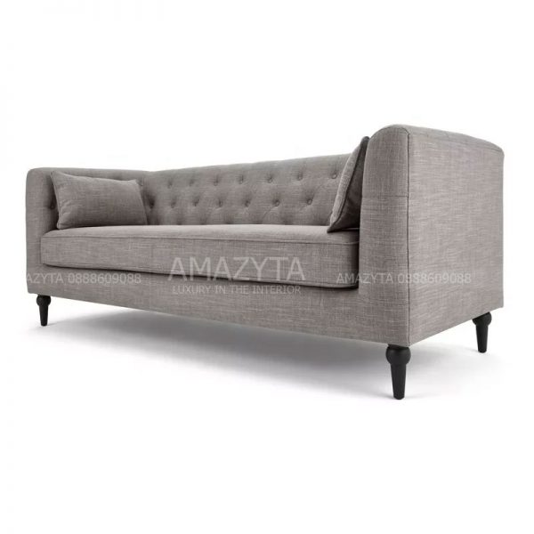 Mẫu ghế sofa băng dài AMB-471 tựa rút