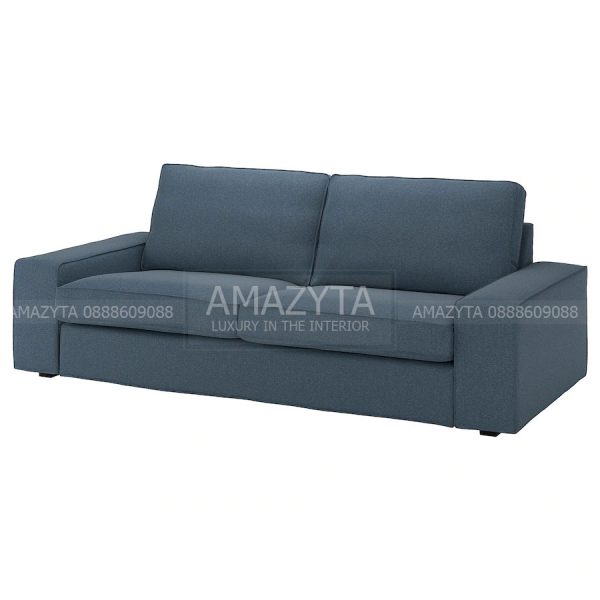 Mẫu ghế sofa băng dài bọc vải AMB-633