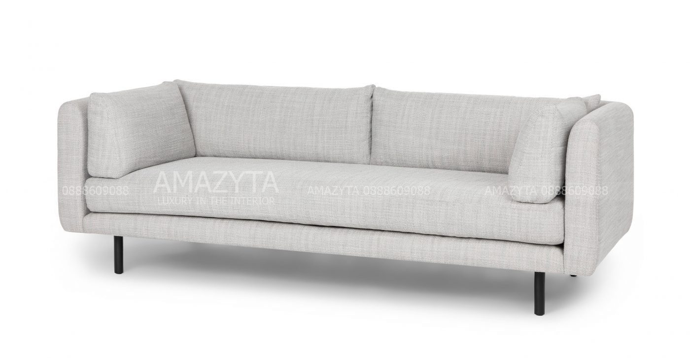 Mẫu ghế sofa băng dài đệm tiền tấm chất lượng AMB-506