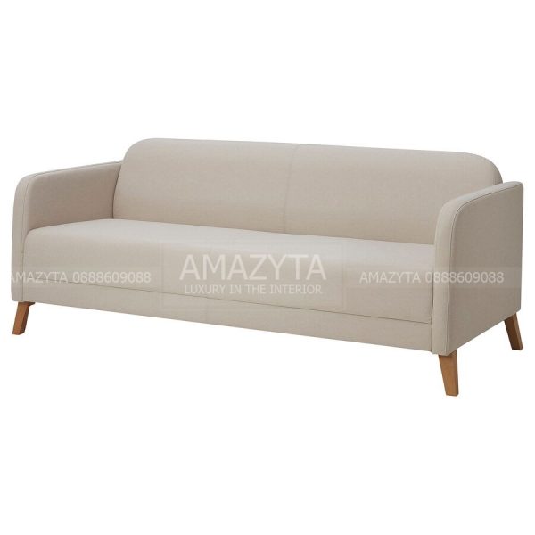Mẫu ghế sofa băng vải trơn đơn giản AMB-322