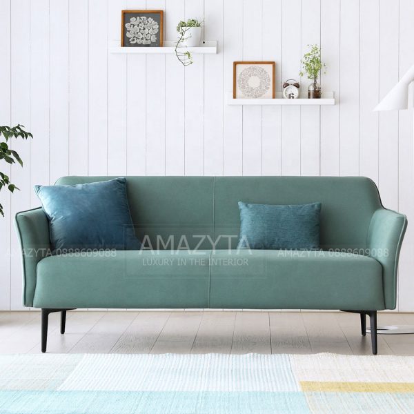 Mẫu ghế sofa băng thiết kế đơn giản trơn phẳng
