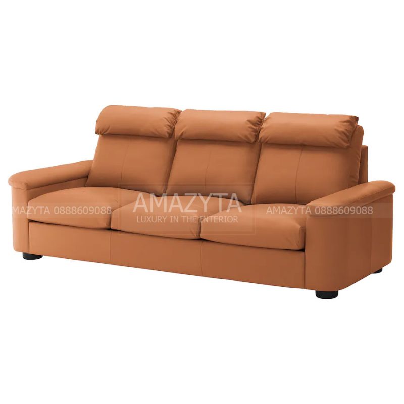 Mẫu ghế sofa da băng dài AMB-424