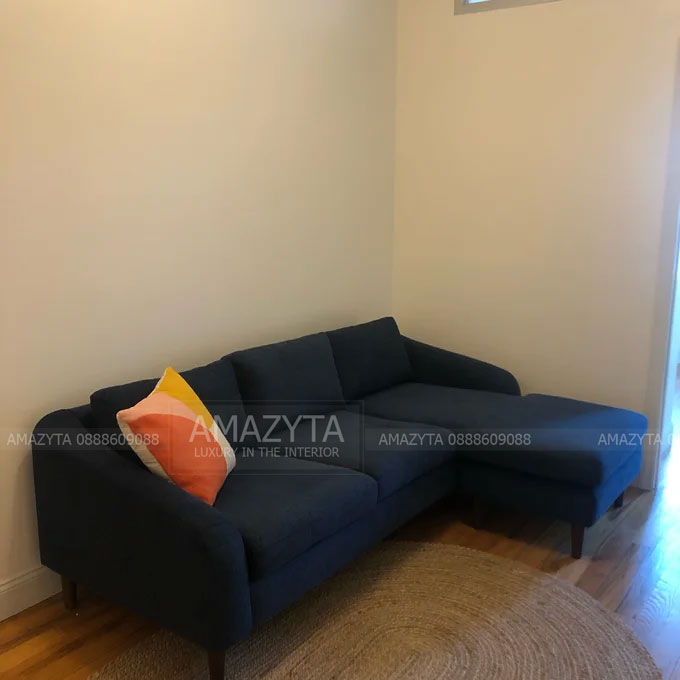 Bộ sofa được chụp khi giao cho khách hàng