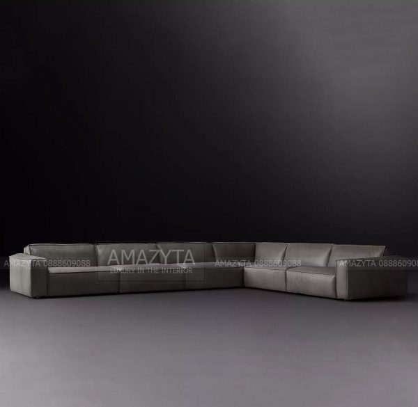 Ghế sofa góc L có thể biến thành sofa băng nếu bỏ đi phần góc