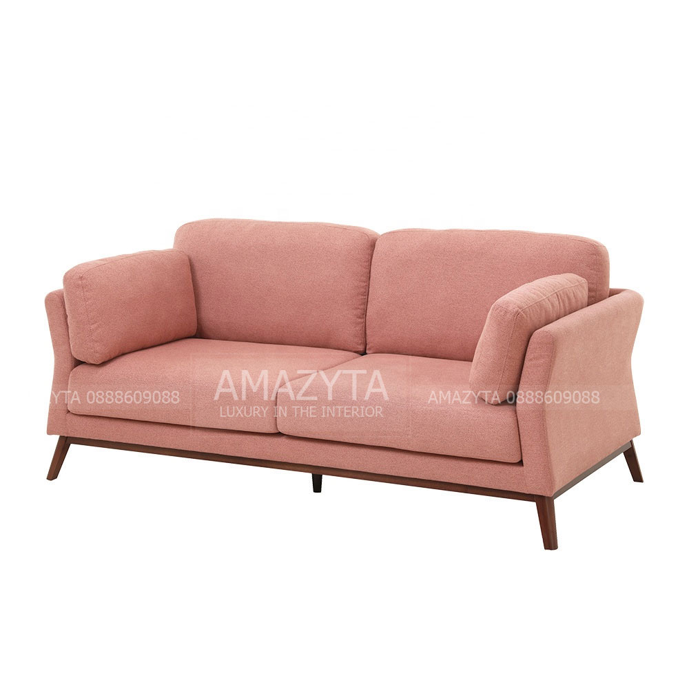 Mẫu ghế sofa vải băng dài AMB-951
