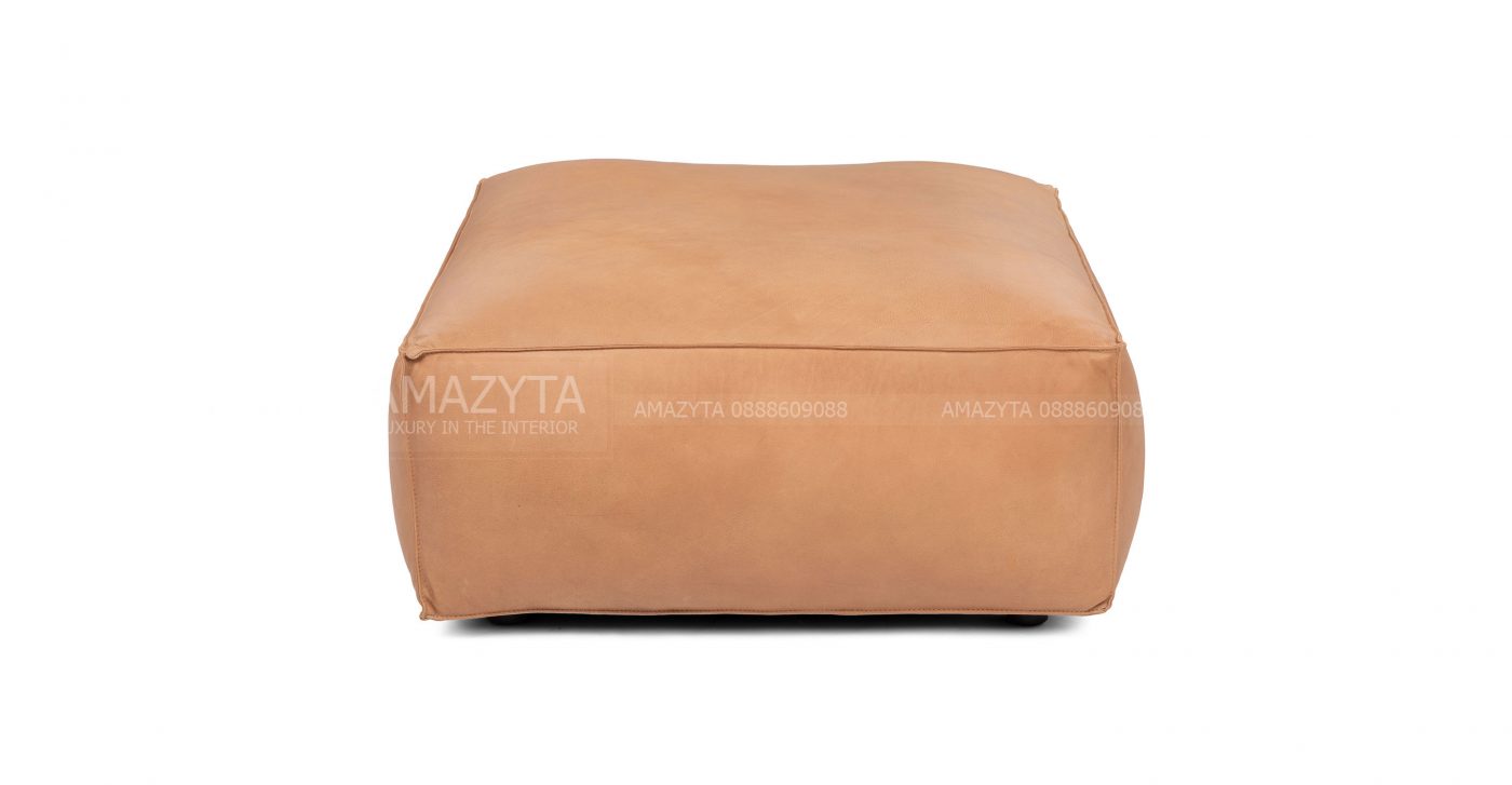 Đôn sofa da thật AMD-556