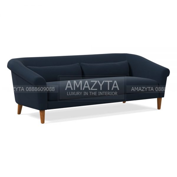 Sofa xanh hải quân sang trọng tuyệt hảo cho không gian