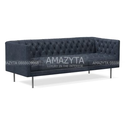 Sofa xanh hải quân tân cổ điển