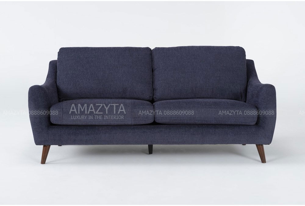 Mẫu ghế sofa băng màu tím đậm AMB-587