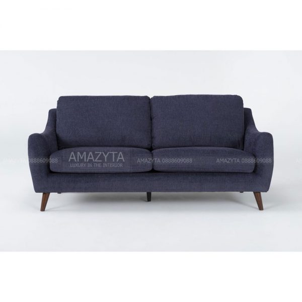 Mẫu ghế sofa băng màu tím đậm AMB-587