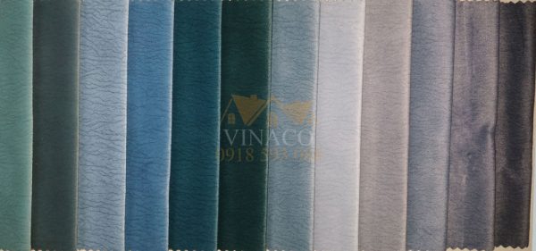 Một số màu sắc của mẫu vải nhung vân đá H50