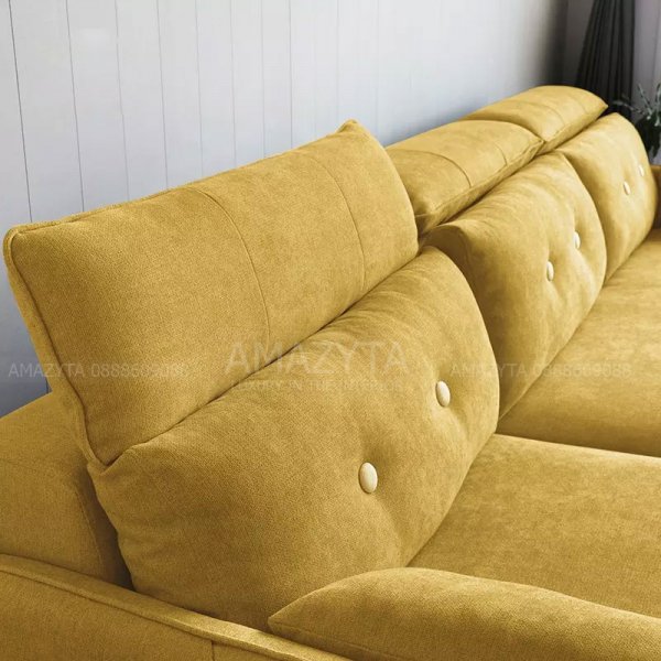 Ghế sofa được bọc vải nỉ siêu mềm mại