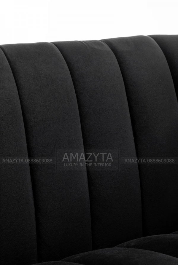 Hình chụp chi tiết của mẫu ghế sofa vải này