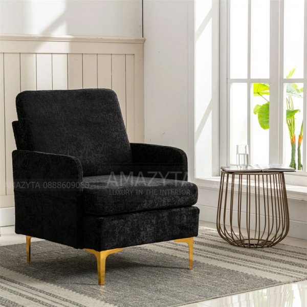 Mẫu ghế sofa đơn AMD-474 với thiết kế đơn giản hiện đại