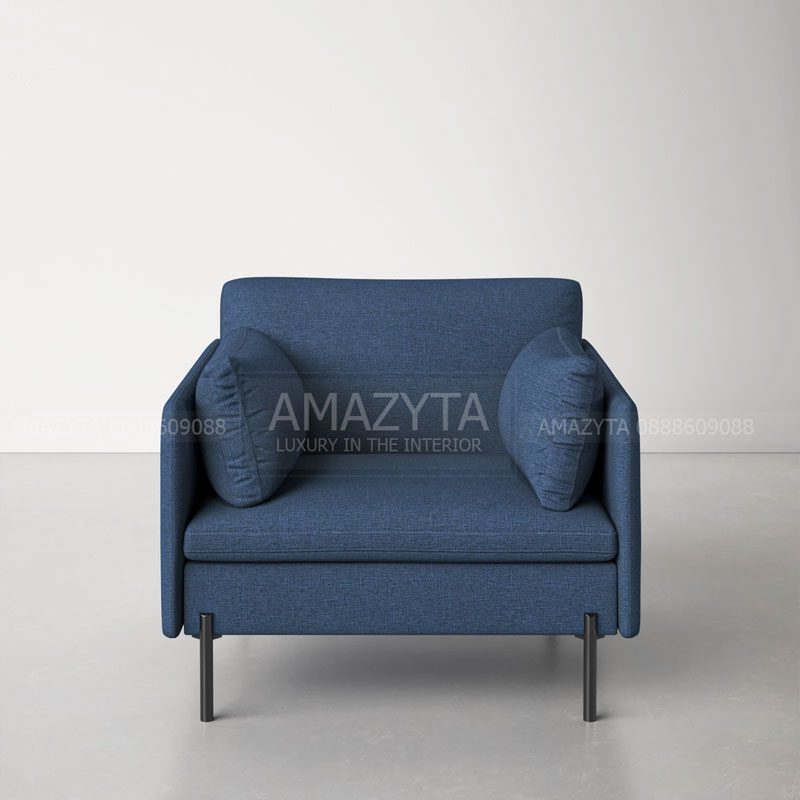 Mẫu ghế sofa đơn AMD-521 với thiết kế đơn giản hiện đại