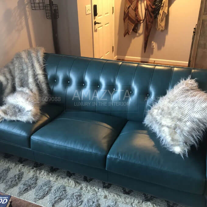 Hình ảnh thực tế của mẫu ghế sofa này khi bàn giao cho khách hàng