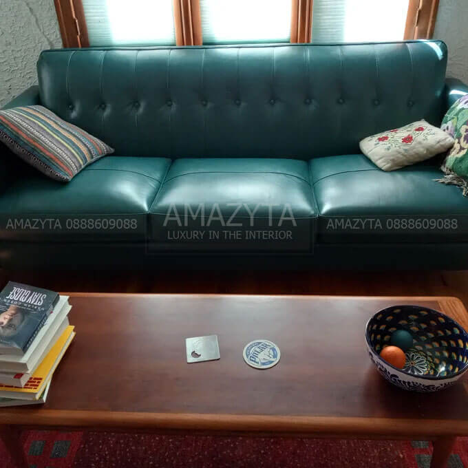 Hình ảnh thực tế của mẫu ghế sofa này khi bàn giao cho khách hàng
