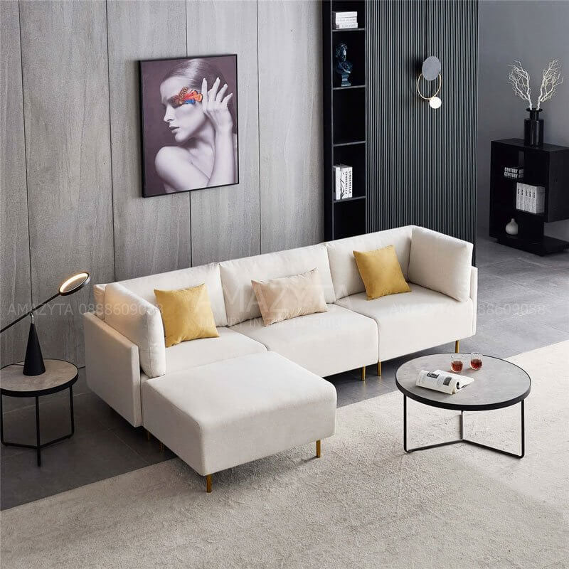 Ghế sofa được làm bằng chất liệu vải