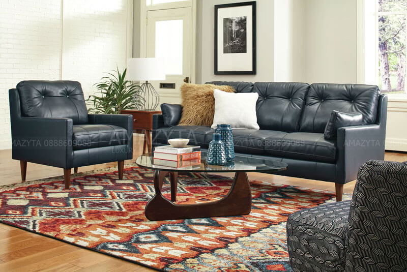 Ghế sofa thiết kế phù hợp với không gian phòng khách