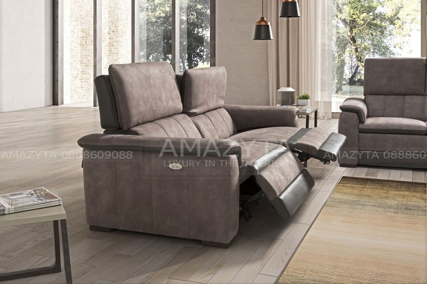 Sofa thư giãn được thiết kế với kích thước và tỷ lệ hợp lý