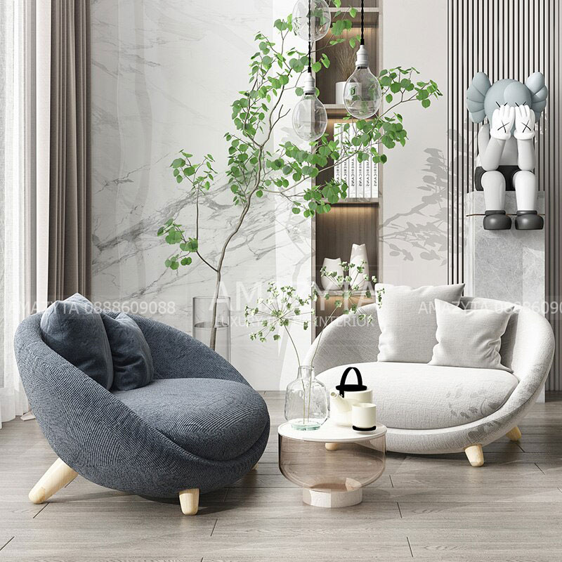 Sofa đơn với nhiều thiết kế, phong cách khác nhau