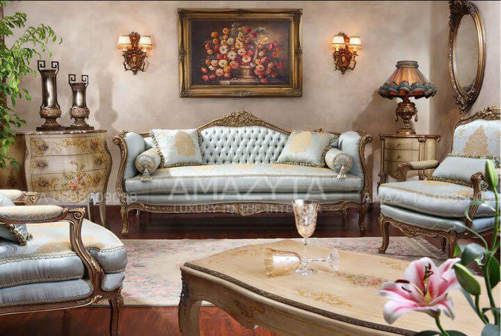 Sofa cổ điển French Provincial tạo nên sự ấm áp