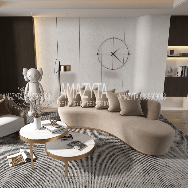 Lựa chọn màu sắc sofa phù hợp với không gian