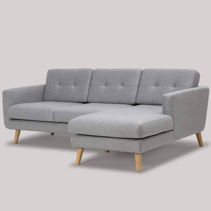 Chị Phương đã tìm đến với Vinaco để bọc sofa chữ L cho gia đình