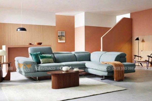 Ghế sofa bọc chất liệu vải canvas