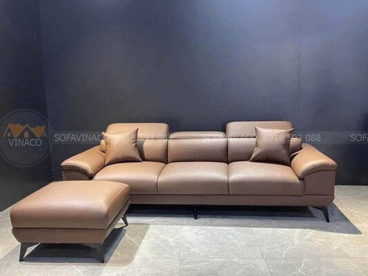 Vẻ độc đáo của ghế sofa da bò luôn là nét thu hút và quyến rũ mọi người